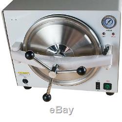 8L/18L 900W USA Medical Dental Autoclave Sterilizer Steam Lab Equipment Safe Use