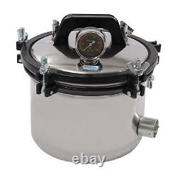 8L Autoclave Steam Sterilizer Dental Equipment Sterilization Medical Sterilizer