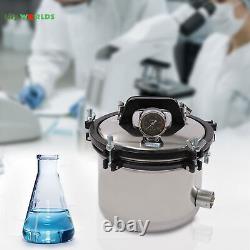 8L Autoclave Steam Sterilizer Dental Equipment Sterilization Medical Sterilizer