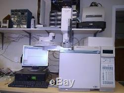 AGILENT HP 6890 + GC WIN 7 CHEMSTATION DATA SYS was FPD now FID