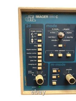 ATL Imager 860C Diagnostic Ultrasound Control Console Vintage Medical Imaging