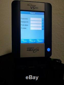 Abaxis VetScan VS Pro Hematology Medical Equipment Blood Analyzer Testing