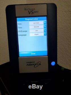 Abaxis VetScan VS Pro Hematology Medical Equipment Blood Analyzer Testing