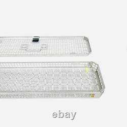 Aesculap JF435R Extra Long Mini Container Basket 20 X 5 1/4 X 1 3/4 Inch