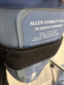 Allen Medical Systems Sam lll Stirrups With Cart