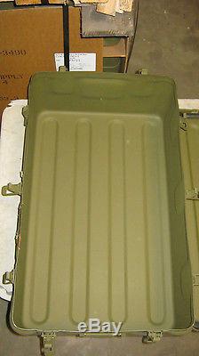 Aluminum Military Medical Chest 32x20x11 Watertight Survival Bug Out Storage Box