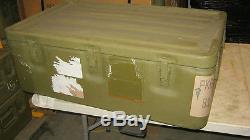 Aluminum Military Medical Chest 32x20x11 Watertight Survival Bug Out Storage Box