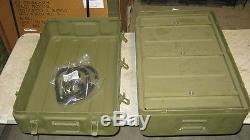 Aluminum Military Medical Chest 32x20x13 Watertight Survival Bug Out Storage Box