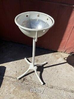 Antique Stand Medical Equipment Industrial Planter Cast Iron Hospital Porch