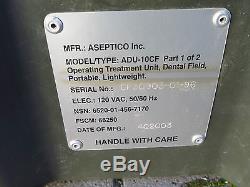 Aseptico Adu-10cf Mobile Dental Einheit Portable Dental Unit
