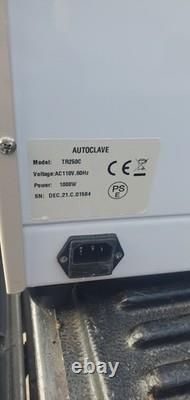 Auto Clave Easyclave TR250C Dental Medical Steam Sterilizer 1.8 Ltr