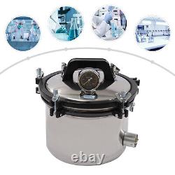 Autoclave Steam Sterilizer Dental Equipment Sterilization Medical Sterilizer 8L