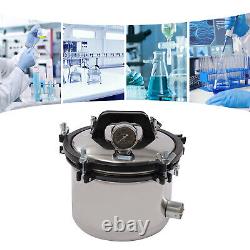 Autoclave Steam Sterilizer Dental Equipment Sterilization Medical Sterilizer 8L