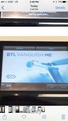 BTL Vanquish ME RF Fat and Cellulite Laser With Curve and Flex