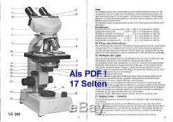 Bino Labor Arzt Mikroskop Will wilomed Hellfeld + Phasenkontrast 125-1250x