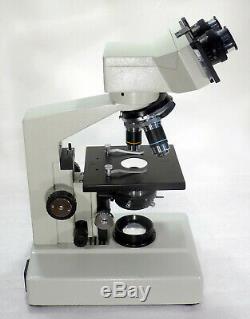 Binokulares Arzt Labor Mikroskop 40-400x (1000x) Option Dunkelfeld, Pol