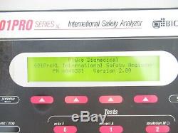 Biotek Biomedical 601 Pro XL International Electrical Safety Analyser Testing Uk