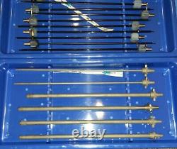 Cabot Medical Laparoscopic Tool Sets 2 Cases with 17 instruments