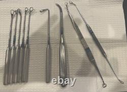 Caldwell Luc ENT Surgery Instrument Set STORZ, V. MUELLER, SKLAR with case