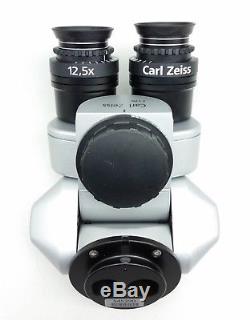Carl Zeiss 0-180 deg Inclinable Binoculars 12.5x Eyepieces with Head