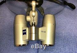 Carl Zeiss EyeMag Pro dental surgical loupes 3.3x450 on Oakley M Frame