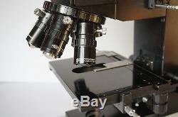 Carl Zeiss Jena Jenavert Dik DIC Inko Nomarski Interferenz Kontrast Mikroskop