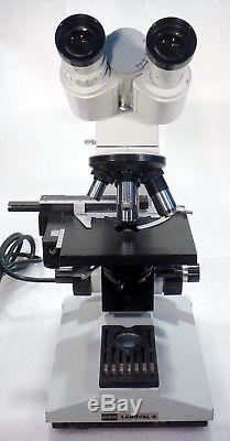 Carl Zeiss Jena Labor Forschungs Arzt Mikroskop Laboval 4 Vergrößer. 32-1000x