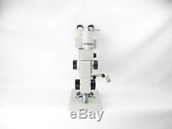Carl Zeiss Jena Technival Mikroskop microscope mit Okularen und Beleuchtung