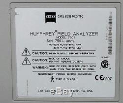 Carl Zeiss Meditec Humphrey Model 750i Optometry Visual Field Analyzer