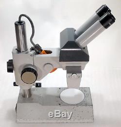 Carl Zeiss Stereomikroskop Stemi DR / Vergr. 20x 40x + regelbare Beleuchtung