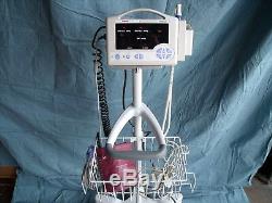 CasMed 740 vital sign monitor with stand NIBP, Nellcor SP02, Welch probe, cuff