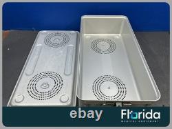 Case Medical Medtronic Sterilization Container With LID Tray 22.5 X 11 X 5.5