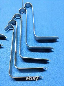 Codman, Jarit, K-Medic Surgical Orthopedic Taylor Spinal Retractors Lot of 12