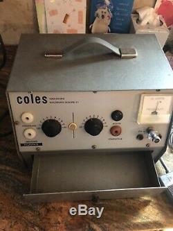Coles Radiosurg Electronic Scalpel IV Medical Dental Equipment Vintage