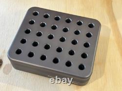 CoolRack MPF50 0.5ml 5x6 Steinless Steel Rack