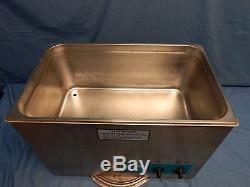 Crest 2600HT Powersonic Heated Ultrasonic Cleaner 7 Gallon Stainless TESTED