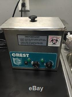 Crest 275HTA Heated Ultrasonic Cleaner 3/4 Gallon