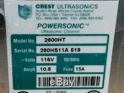 Crest Ultrasonic Cleaner 2600HT