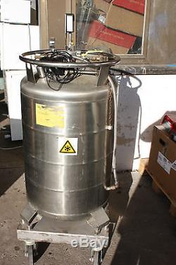 Cryo Stickstoffbehälter Cryogebhälter Lagerbehälter Liquid Nitrogen 160Liter