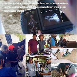 DAWEI Portable Veterinary Ultrasound Machine Handheld Scanner for Cow, Goat, Pig