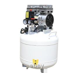 Defective! Dental Air Compressor 40L Noiseless Oil Free Air Compressors US SHIP