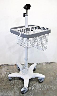 Deluxe Rolling Cart for Verathon 0570-0338 GlideScope Video Laryngoscope Monitor