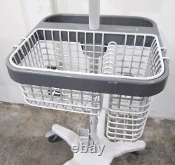 Deluxe Rolling Cart for Verathon 0570-0338 GlideScope Video Laryngoscope Monitor