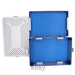 Double Layer Sterilizing Box For Instrument 600x300x100mm Surgery/Dental/Vet Use