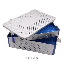 Double Layer Sterilizing Box For Instrument 600x300x100mm Surgery/Dental/Vet Use