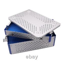 Double Layer Sterilizing Box For Instrument 600x300x100mm Surgery/Dental/Vet Use