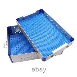 Double Layer Sterilizing Box For Instrument 600x300x100mm Surgery/Dental/Vet Use