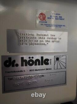 Dr. Honle Blue-Light 2000 Treatment Machine for Medical and Dental Equipment