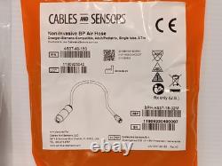 Dräger-Siemens Compatible AS37-40-150 NIBP Hose, Adult/Pediatric, Single Tube