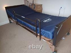 Drive Delta 1000 Full Electric Bed with therapeutic 5 zone Mattress, with manuals